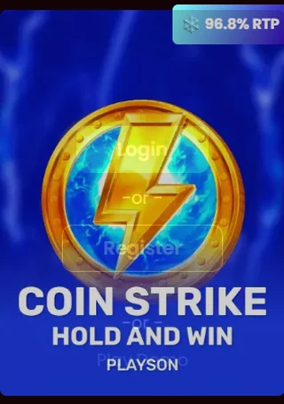Coin Strike Hold and Win pokie by Playson at Dragon Slots Casino