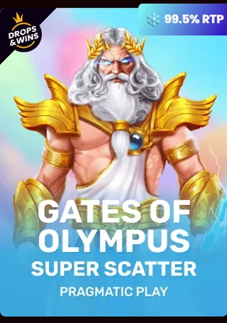 Gates of Olympus Super Scatter pokie by Pragmatic Play at Dragon Slots Casino